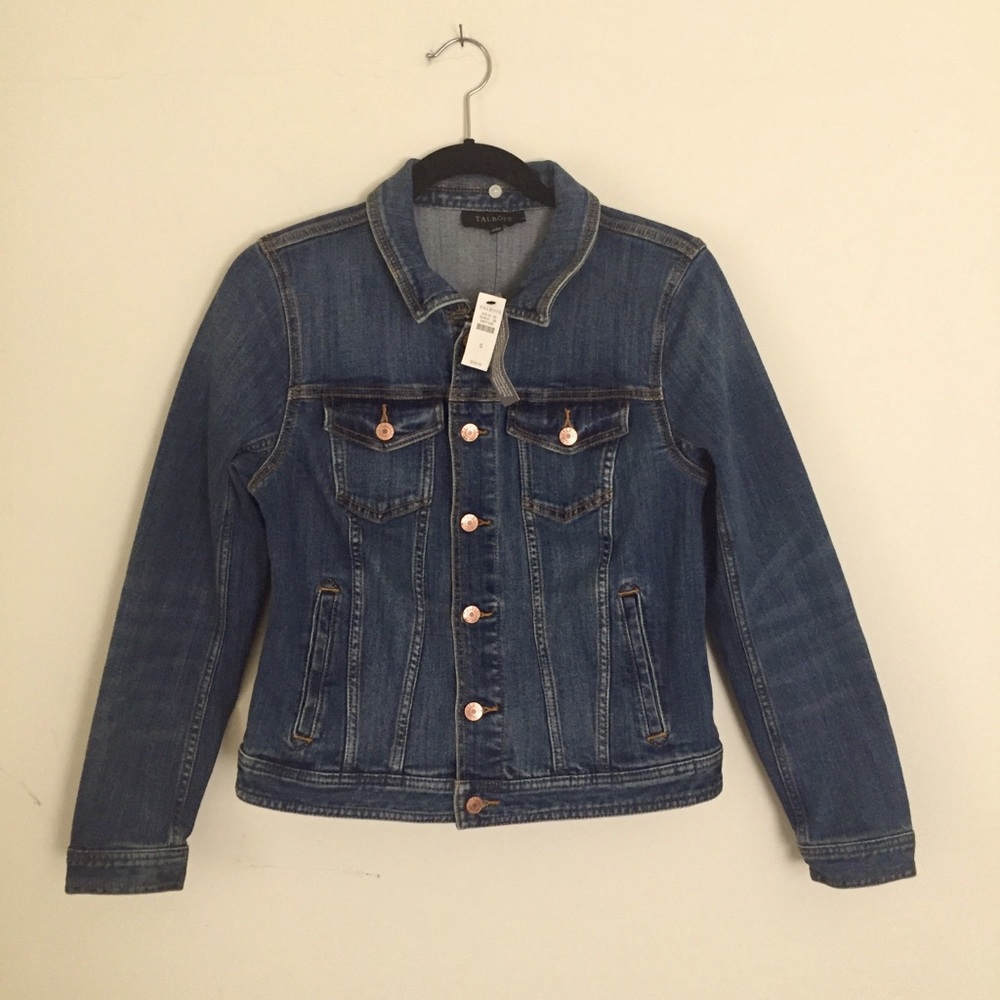 NWT Talbots Jean Jacket Small Women’s